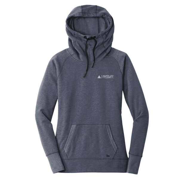   - Women's Tri Blend Fleece Pullover Hoodie Thumbnail